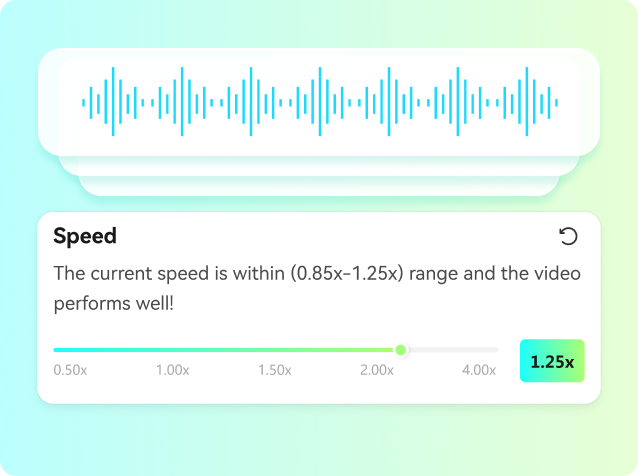 change voice speed
