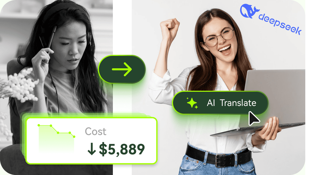 save cost with BlipCut AI video language translator