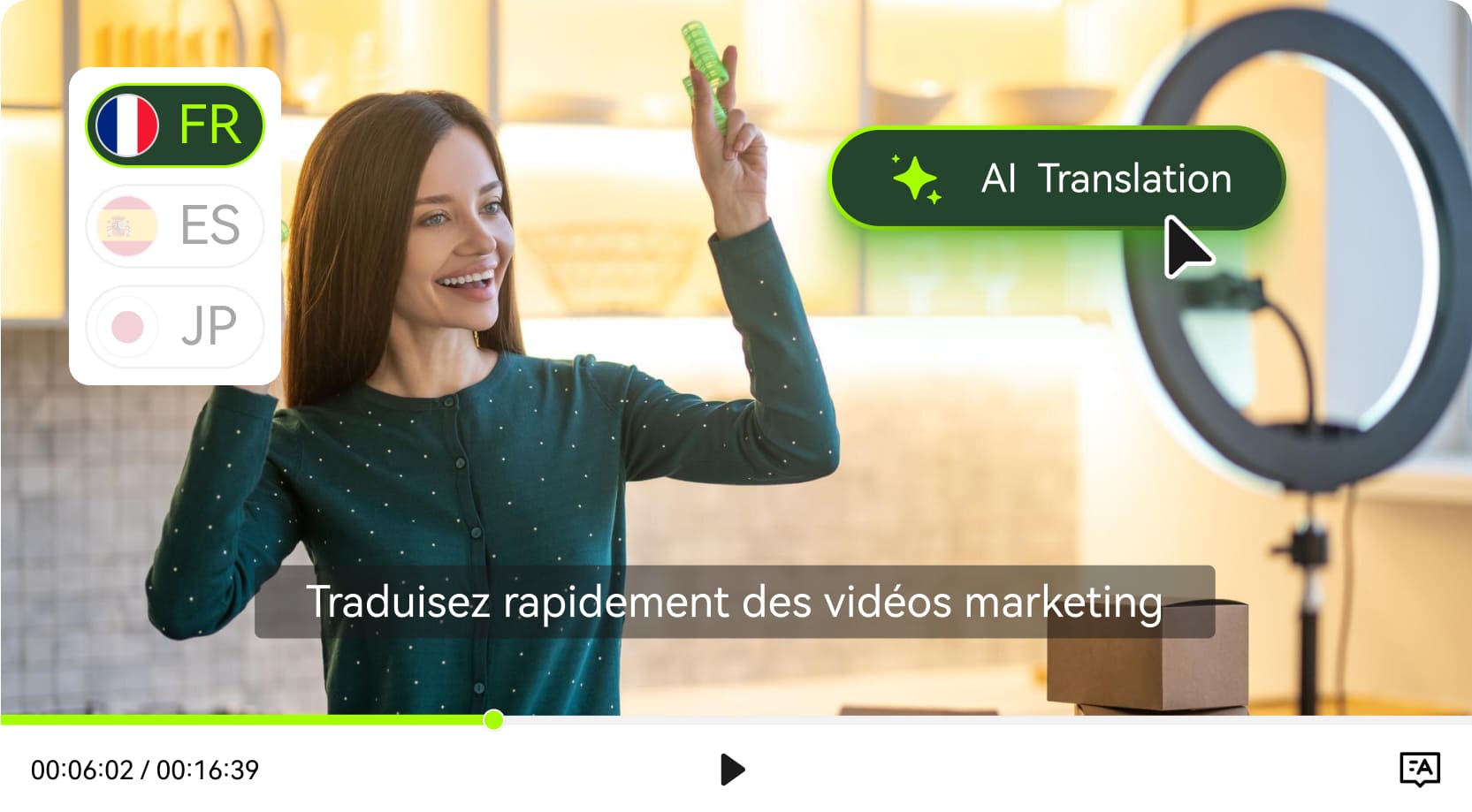 translate marketing videos