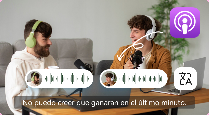 podcast translator