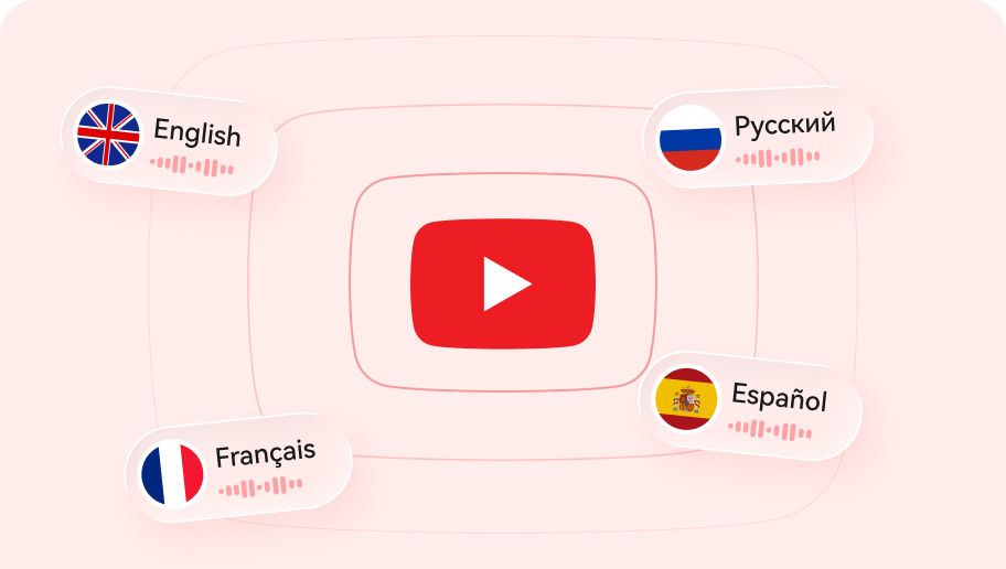 YouTube video translator