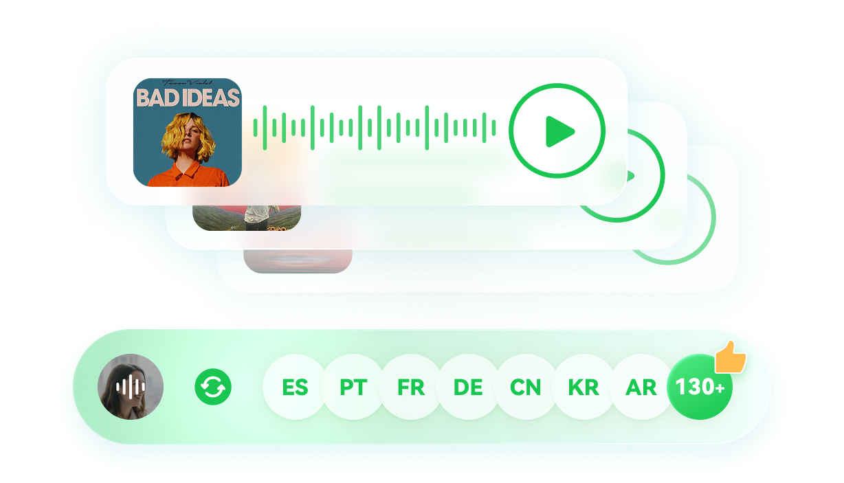 BlipCut video translator ai to any language