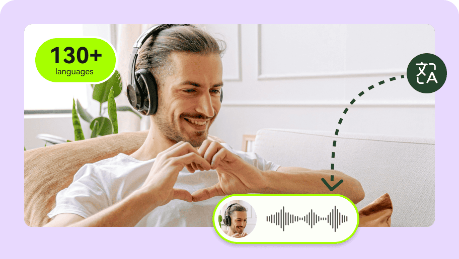 ai video audio translator