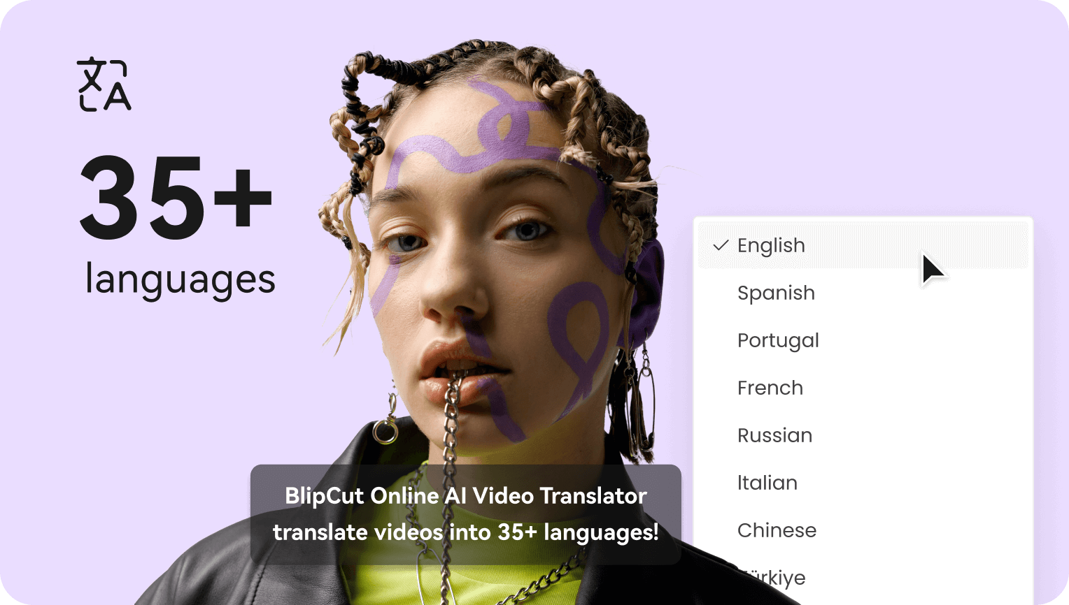 video language translator