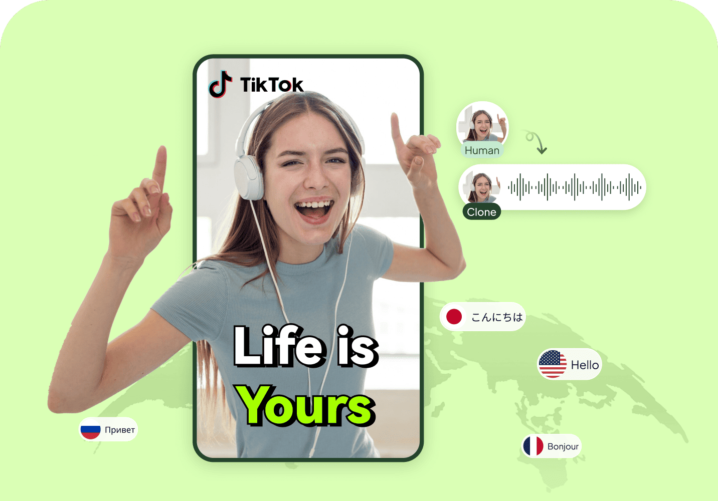 tiktok clip translator