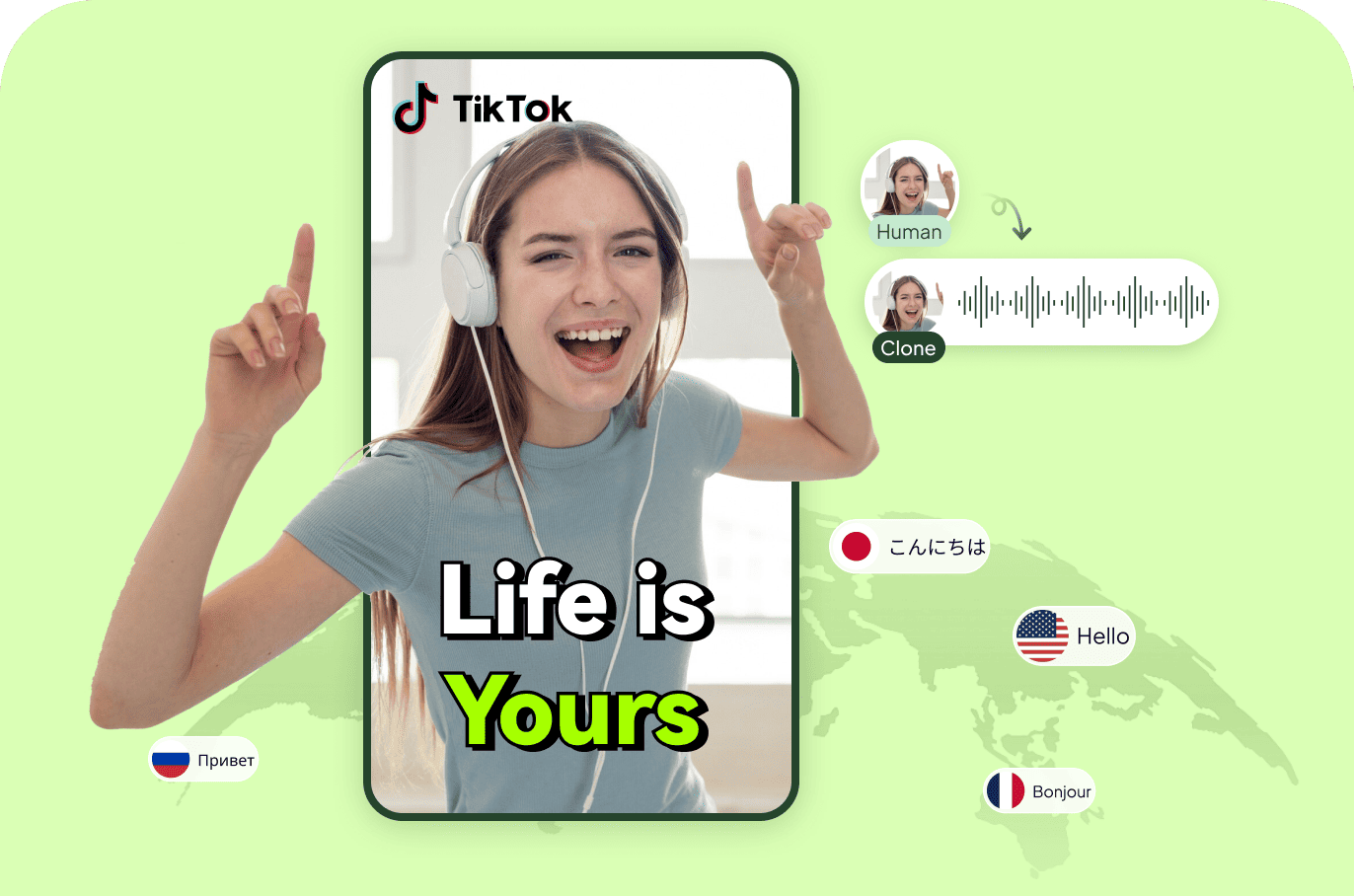 tiktok video translator