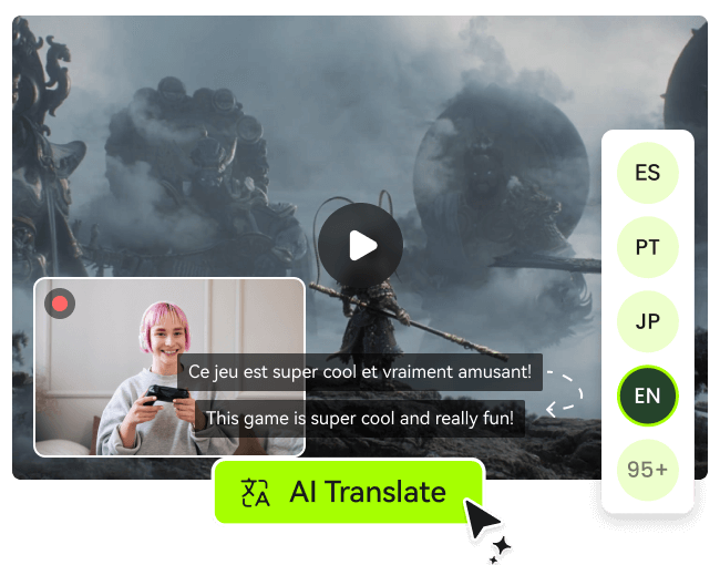 BlipCut movie translator