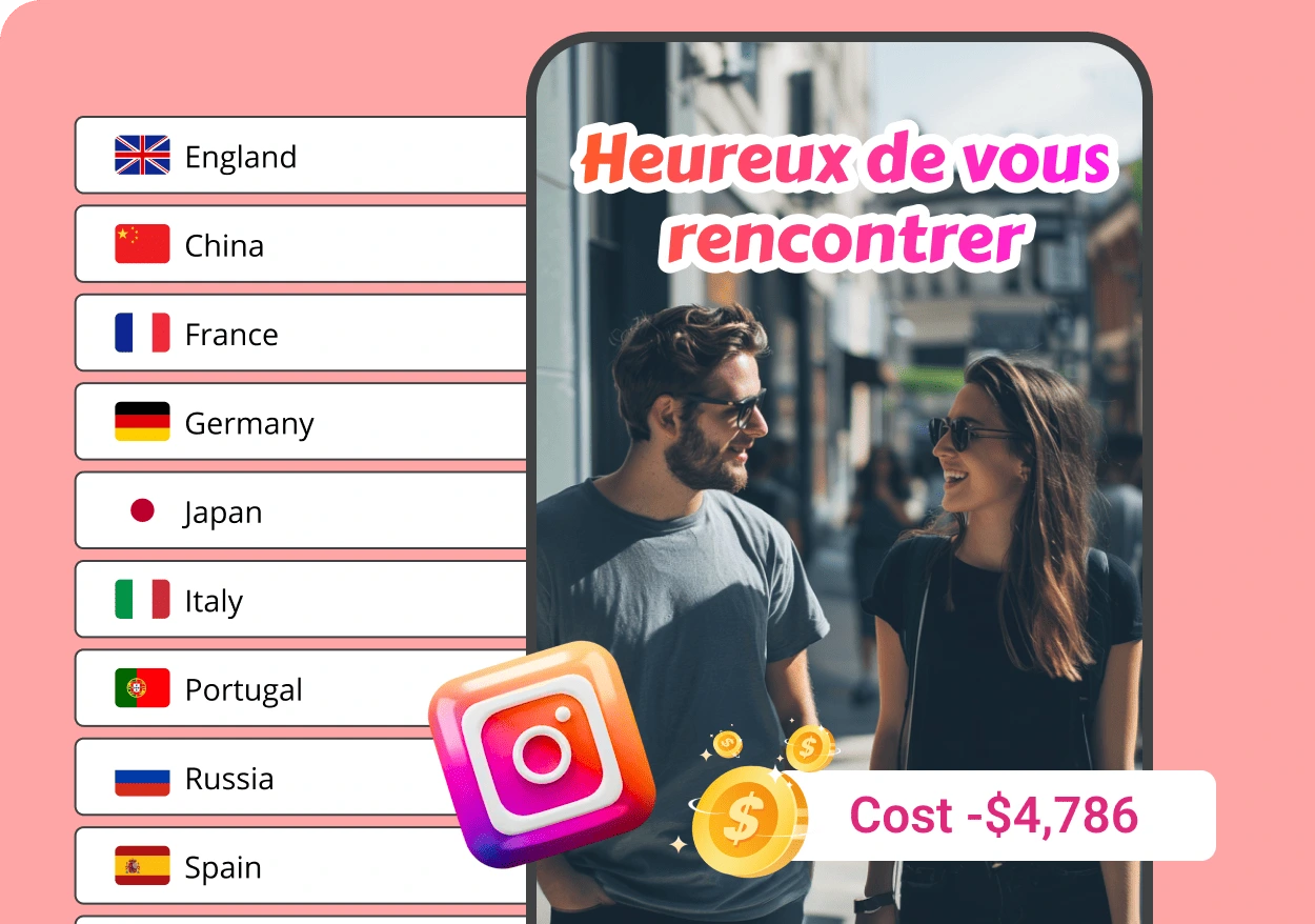 BlipCut translate Instagram video