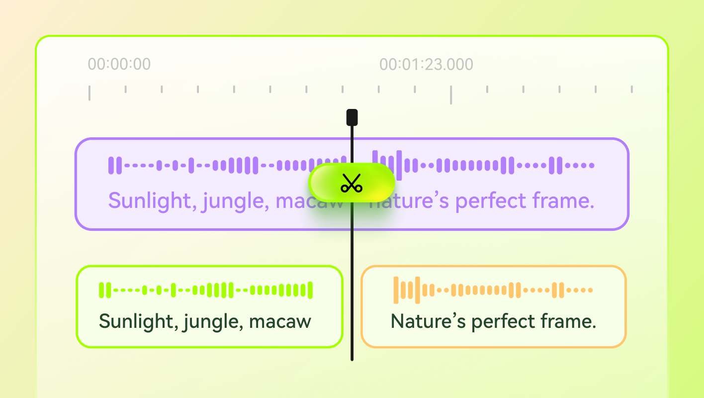 BlipCut youtube transcript extension