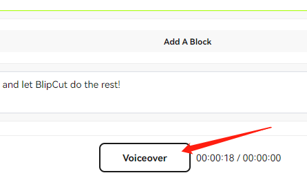 how to add a voiceover