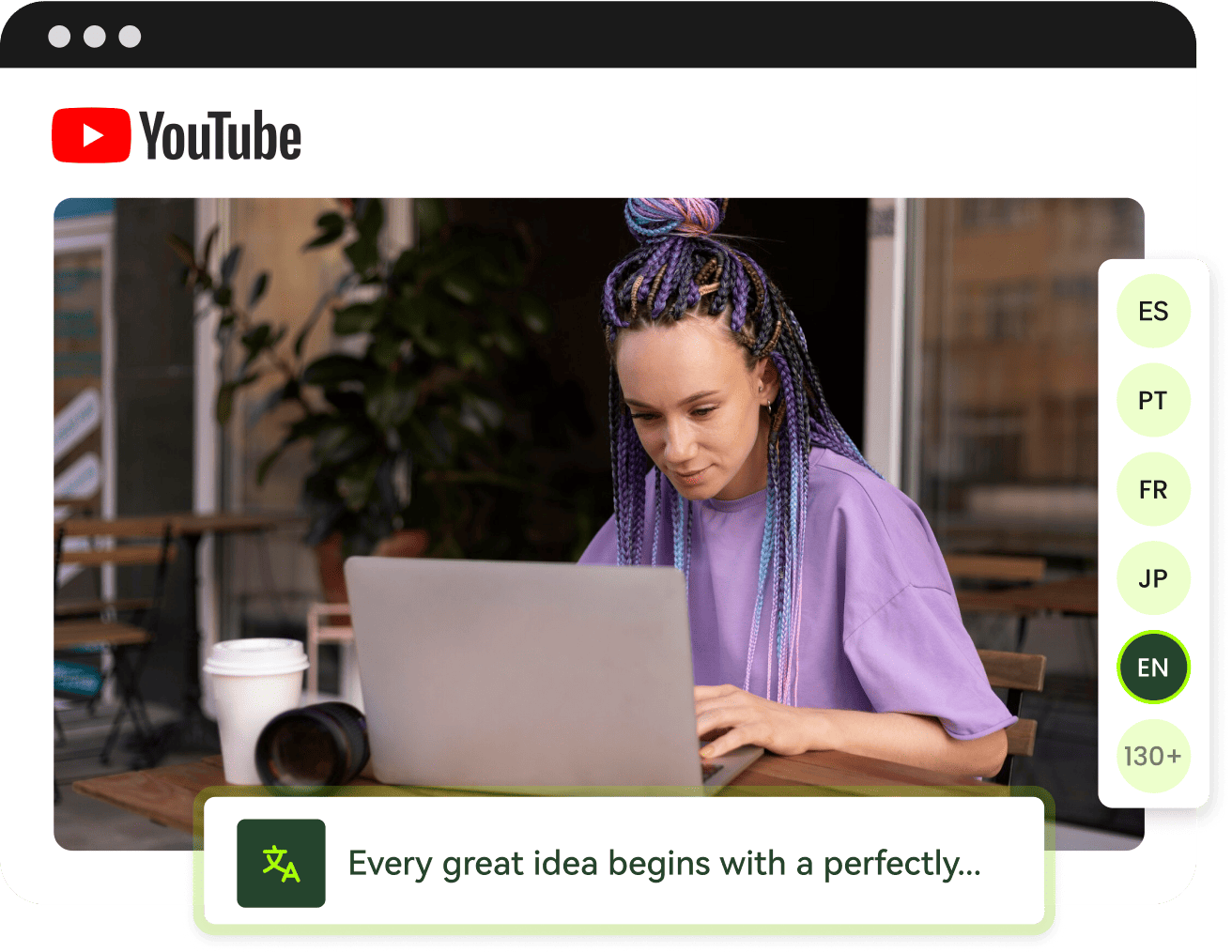 BlipCut youtube video translator