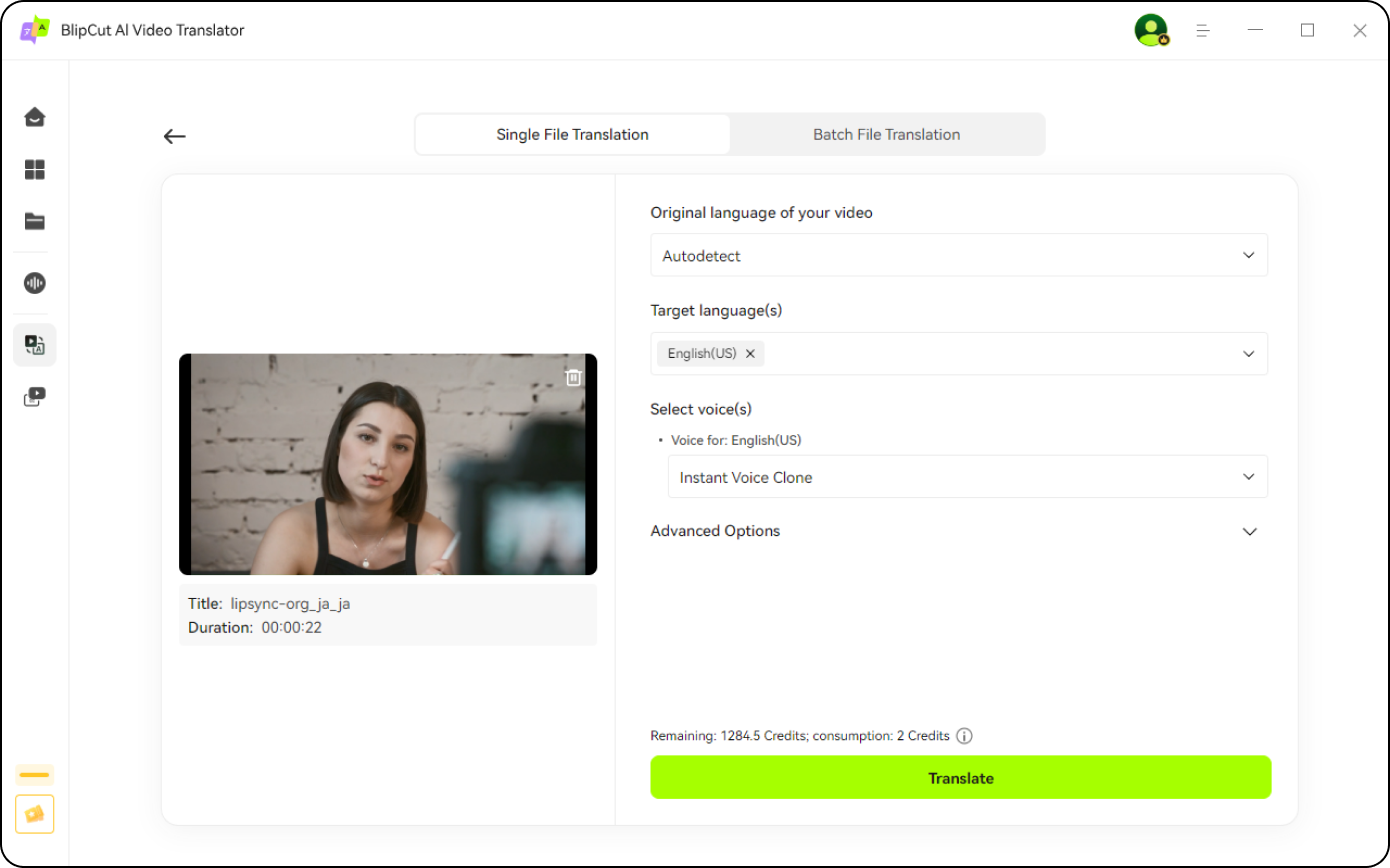 translate videos on Windows