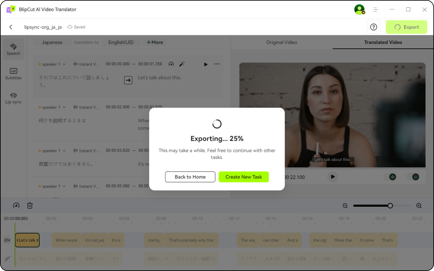 Windows video translator