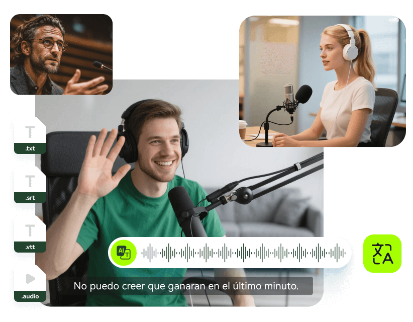 translate speech videos
