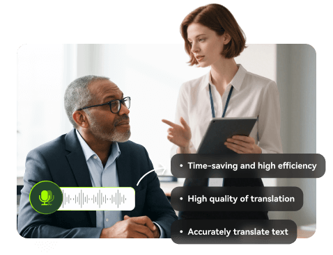 translate client communications video