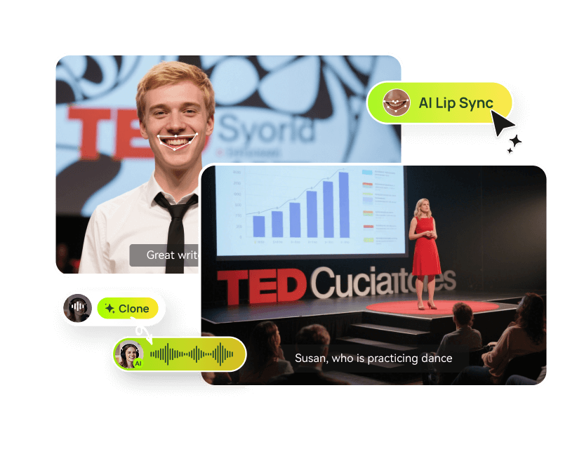 natural voiceovers for meeting