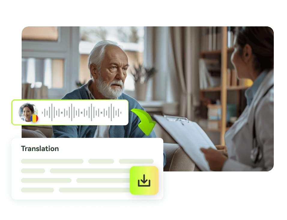 translate communication video ai