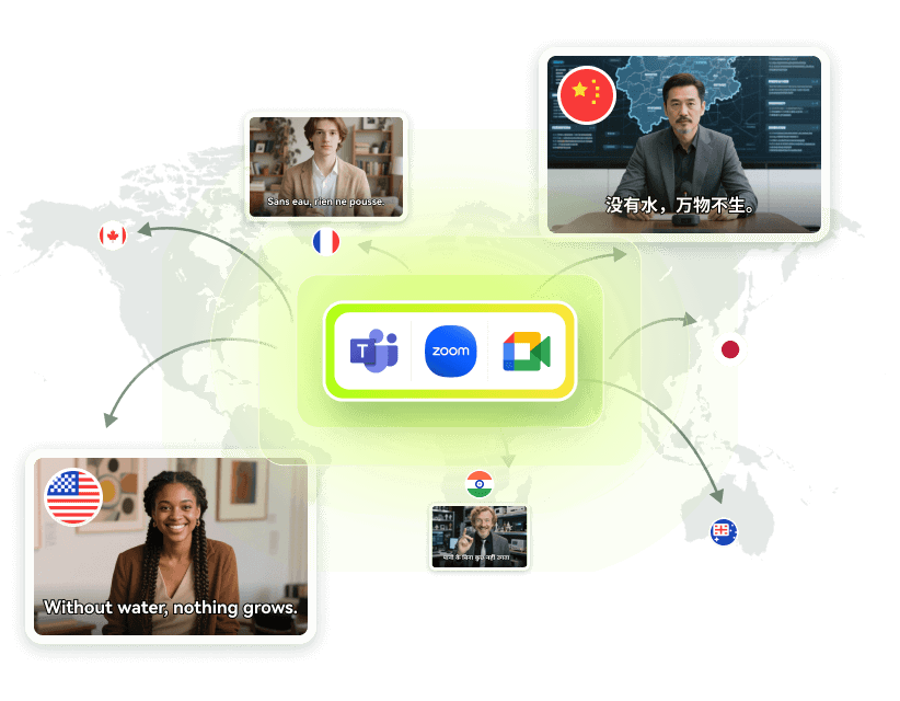 platform compatibility for internal communications translation