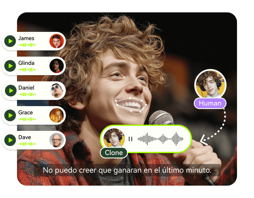 voice clone for speech