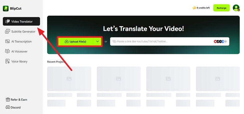 Upload Video New York Accent Translator