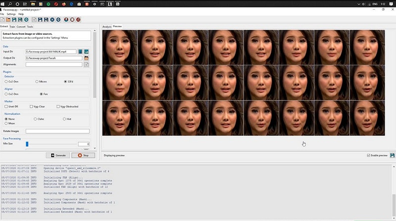 Faceswap.dev Software Face Swap