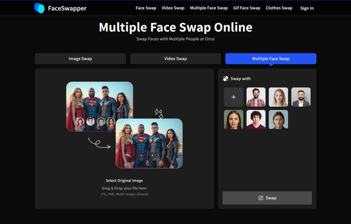 Multiple FaceSwapper