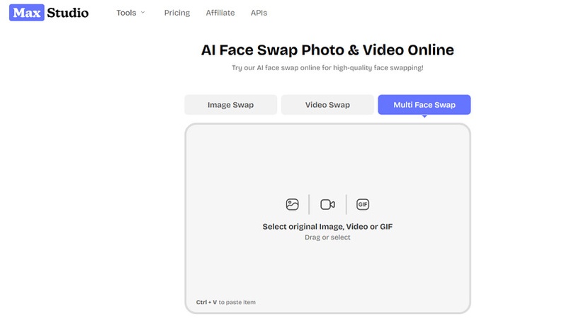 Max Studio Multiple Face Swap