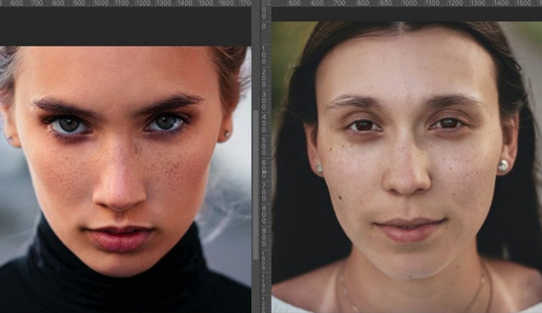 Open Images to Face Swap Photoshop