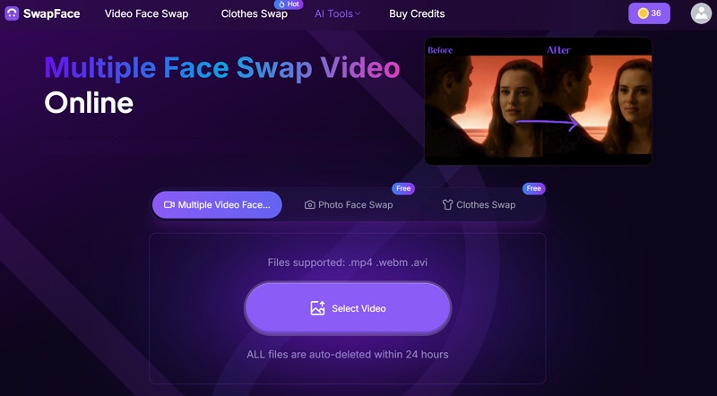 Swap Face AI Replace Face in Video