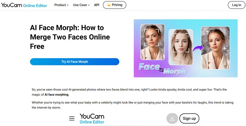 YouCam Morph Faces