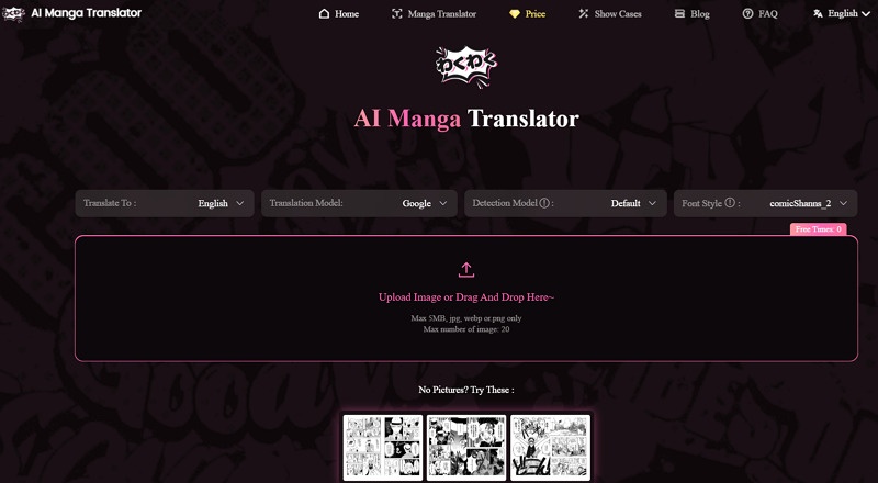 AI Manga Translator