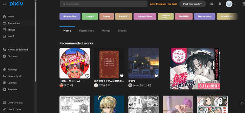 anime style futa vrchat avatar pixiv