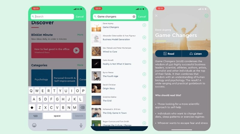 Blinklist Book Summarizer