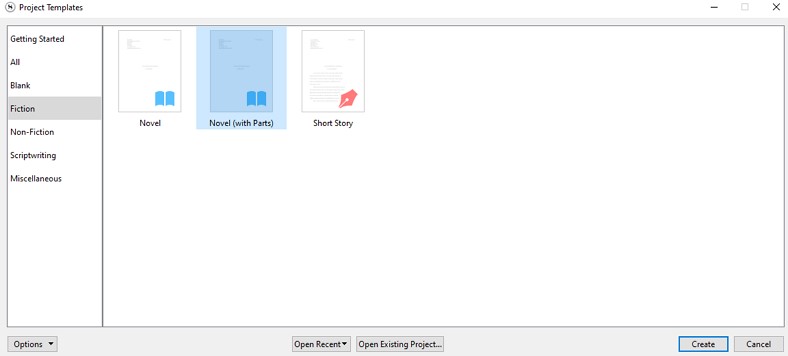 scrivener software book writing