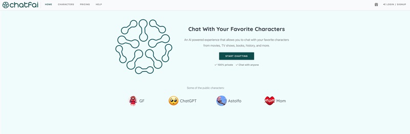 character ai chat no filter