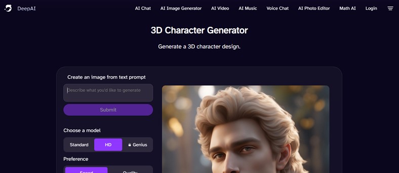 3d avatar photo ai generated