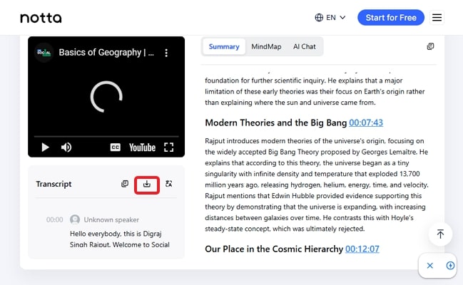best ai video audio summarizer