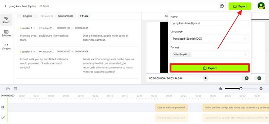 download music video to device