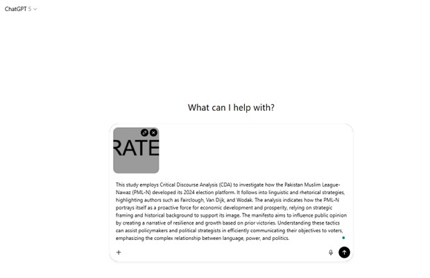 paste the extracted text