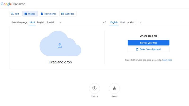 Google Translate Images with AI