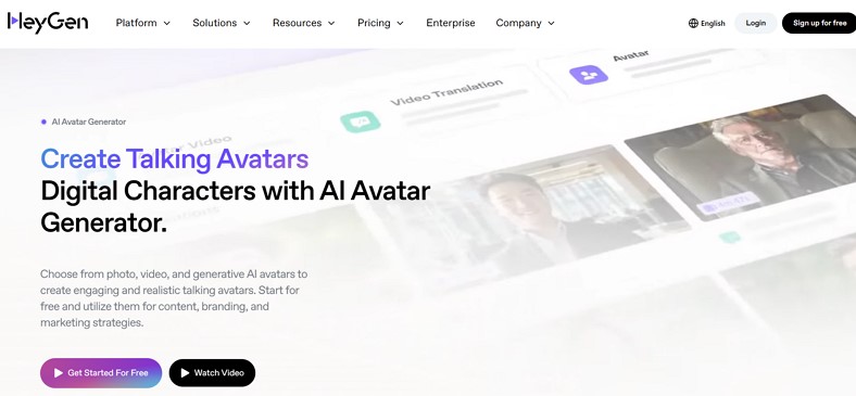 heygen avatar generator instead synthesia
