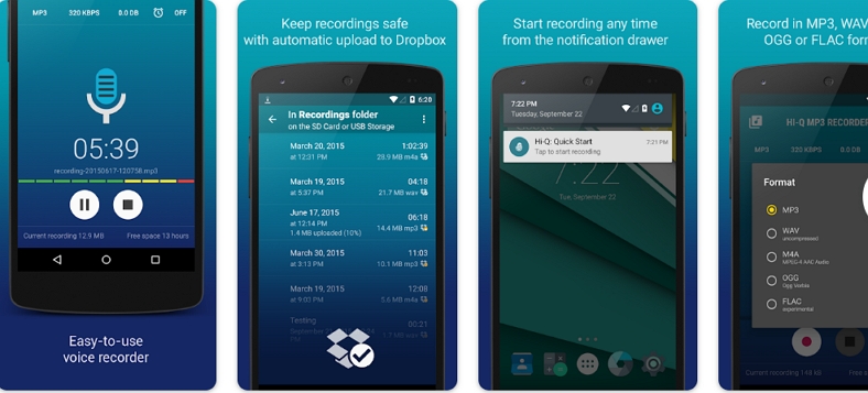 top voice memo recorder app android