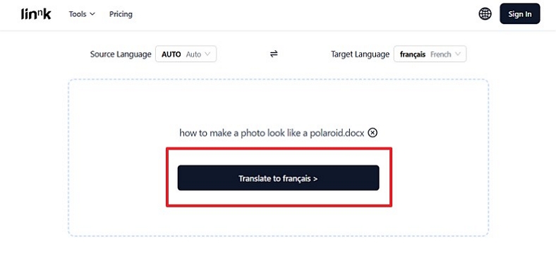 complete ppt translation linnkai