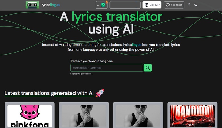 LyricsLingua Translate Songs AI