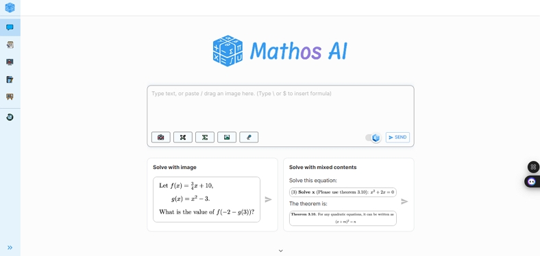 get mathos ai solution with images