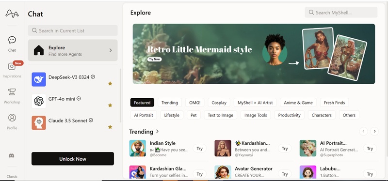 Myshell.ai Kpop Deepfake Site Creator
