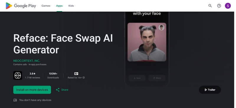 Reface The Best Face Swap App For Android