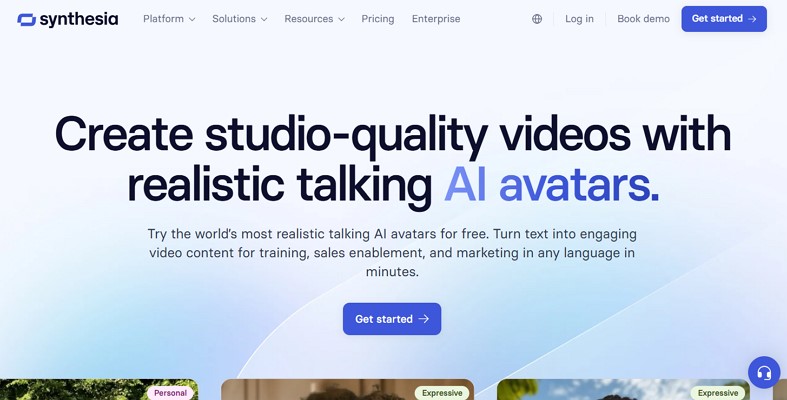 synthesia studio ai avatar quality