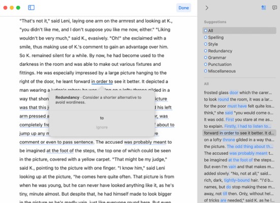 ai book writing software ulysses
