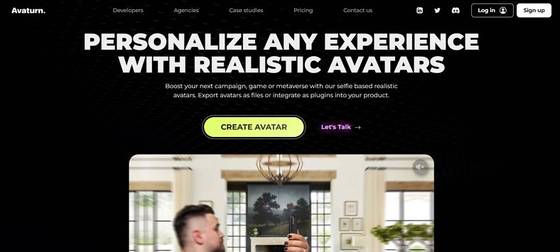 avatar selfie using avaturn